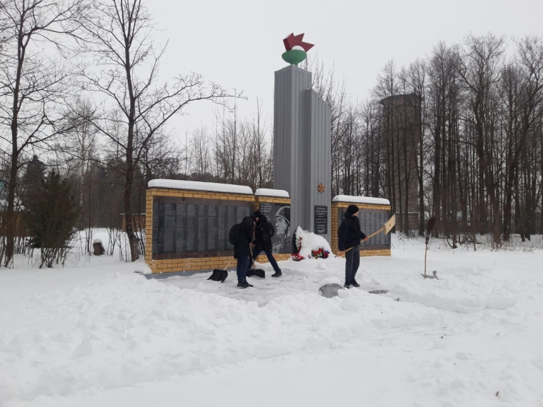 Волонтерство зимой.