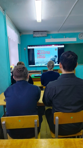 Блокадный Ленинград.